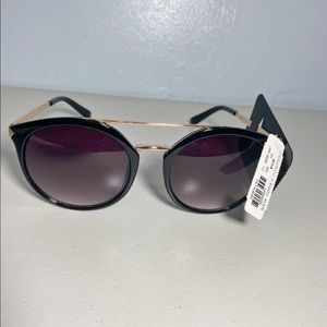 SOLD! Black and gold sunglasses